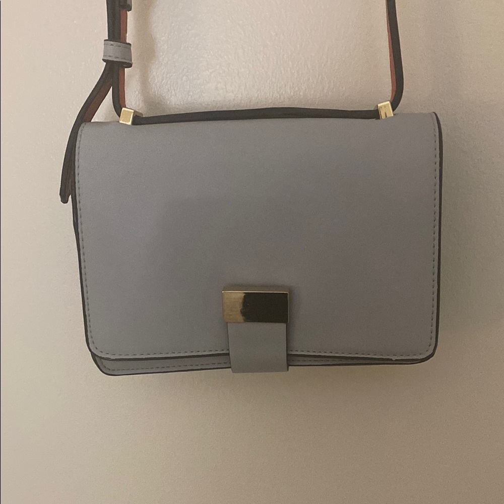 Zara Blue Crossbody Bag - Picture 2 of 5